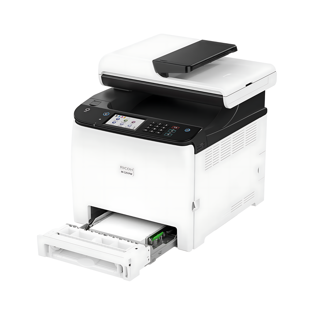 Fotocopiadora RICOH M C251FW – Impresora Láser Multifuncional Color A4