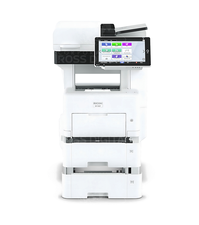 Fotocopiadora Multifuncional Láser Ricoh IM 550F, Monocromática, A4,  55 ppm, Imprime, Copia, Escanea, Fax.