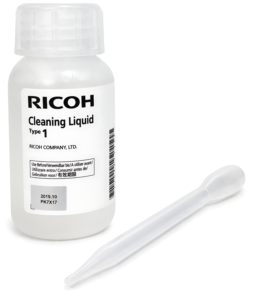 Líquido de Limpieza Tipo 1 Original Ricoh para sistemas DTG