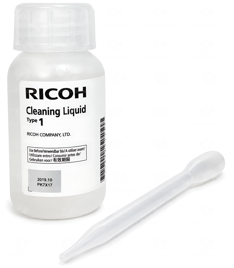 Líquido de Limpieza Tipo 1 Original Ricoh para sistemas DTG