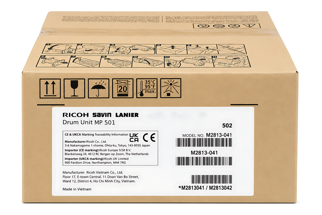 UNIDAD ORIGINAL DE TAMBOR RICOH MP 501 SPF / MP 601 SPF / SP 5300 DN / SP 5310 DN 