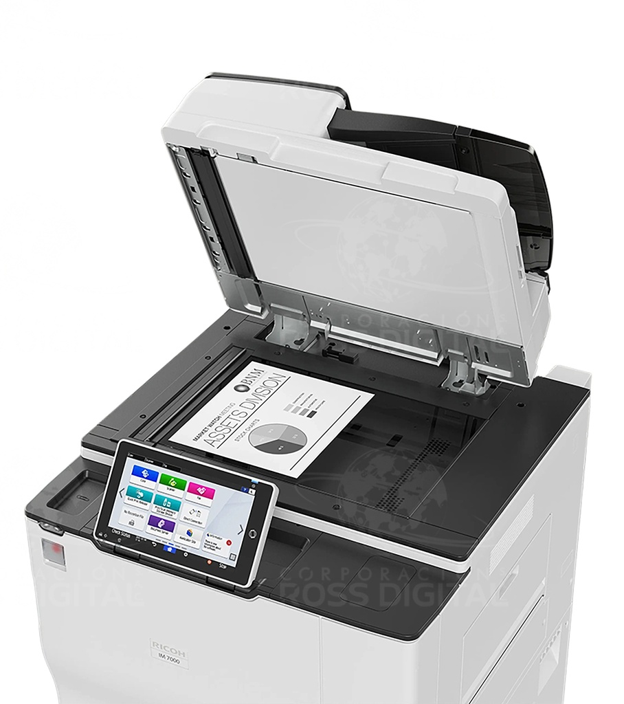 Fotocopiadora RICOH IM 9000, Impresora Multifuncional Láser Monocromática A4/ A3
