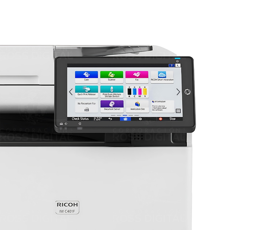 Fotocopiadora RICOH IM C401F – Impresora Láser Multifuncional Color A4