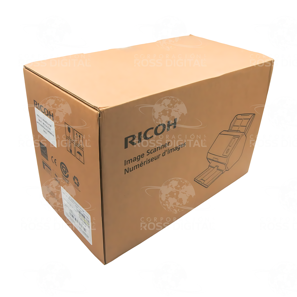  Escáner Ricoh fi-8190 a Color Con Alimentación De Hojas, 90 PPM, USB, Dúplex