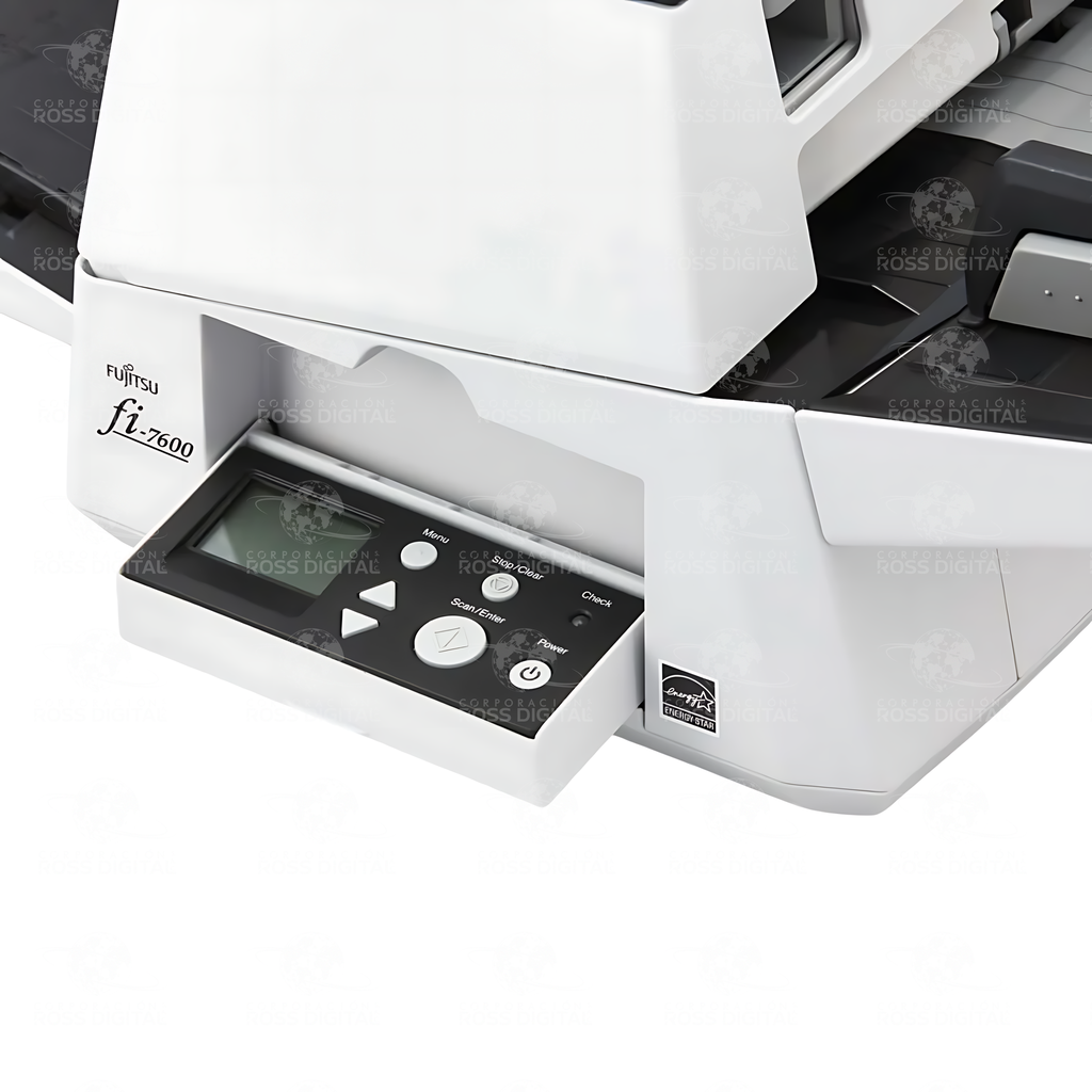  Escáner Ricoh fi-7600 a Color Con Alimentación De Hojas De100 PPM