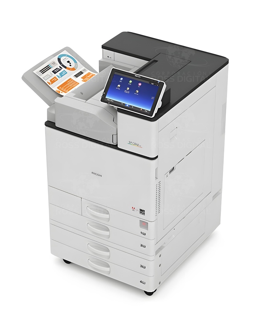 Impresora RICOH SP C842, Láser de Semi-Nueva a  Color A4/ A3