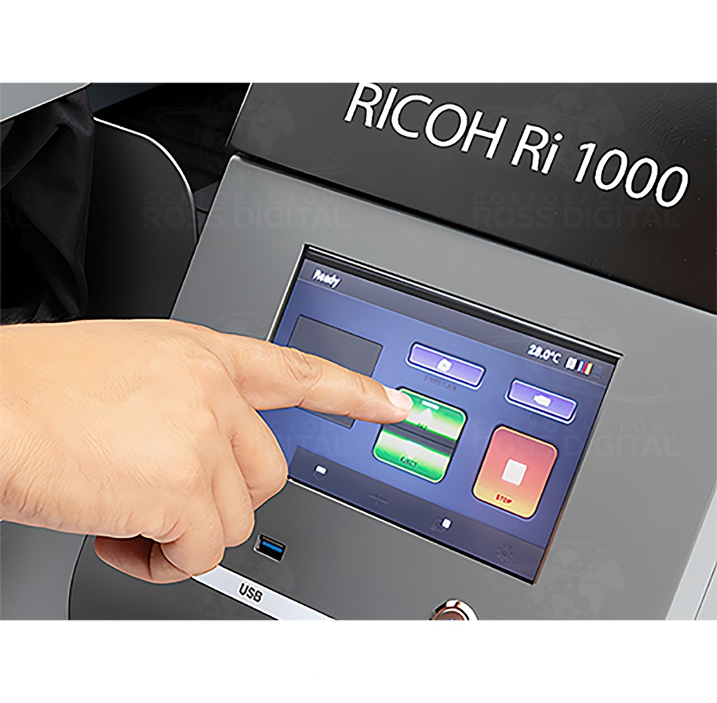 Plotter  Textil RICOH RI 1000, Ink a Color de Gran Formato