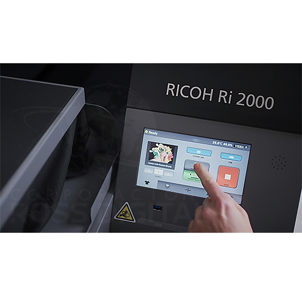 Plotter Textil RICOH RI 2000, Ink a Color de Gran Formato