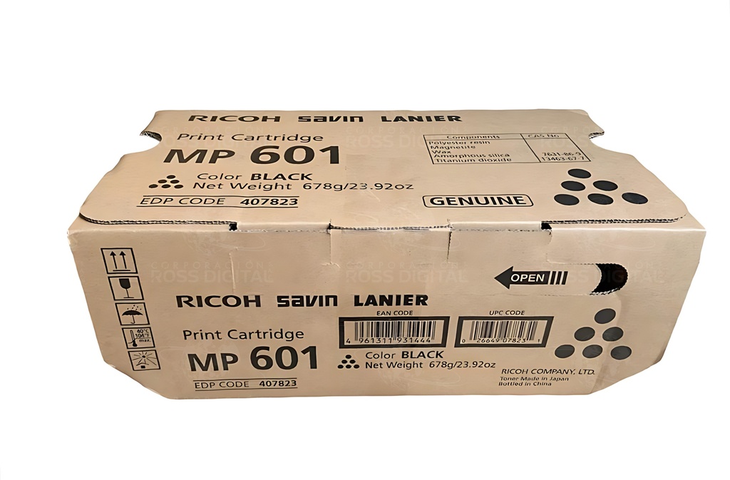 CARTUCHO DE TÓNER RICOH MP 601 NEGRO ORIGINAL