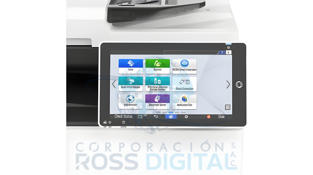 MULTIFUNCIONAL LASER NUEVO A COLOR MARCA RICOH, MODELO IM C300F