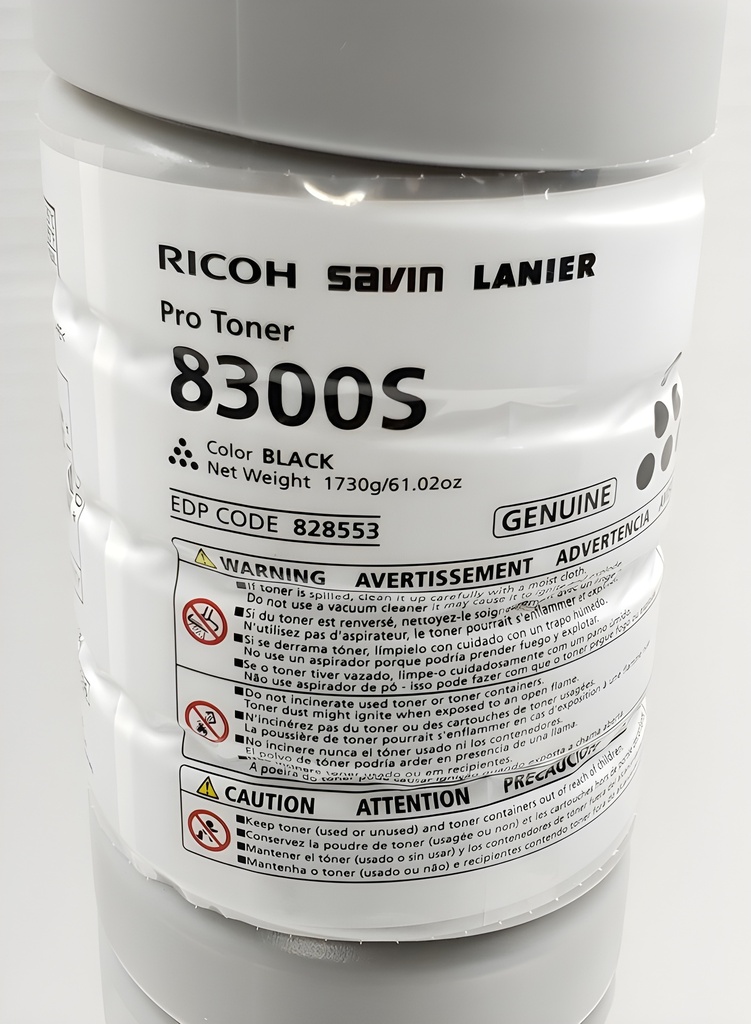 CARTUCHO DE TONER RICOH PRO 8300 S NEGRO ORIGINAL
