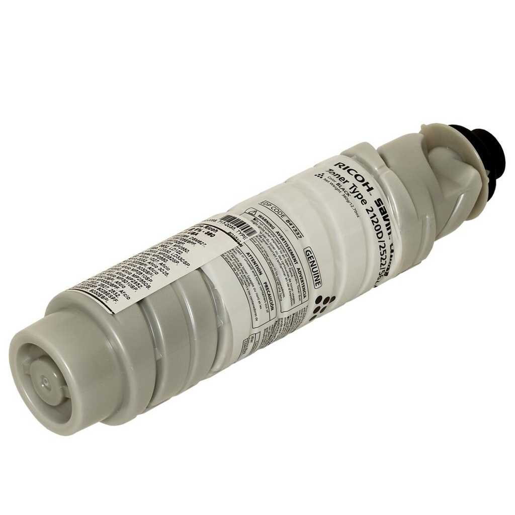 CARTUCHO DE TONER RICOH AFICIO TYPE 2120D NEGRO ORIGINAL 