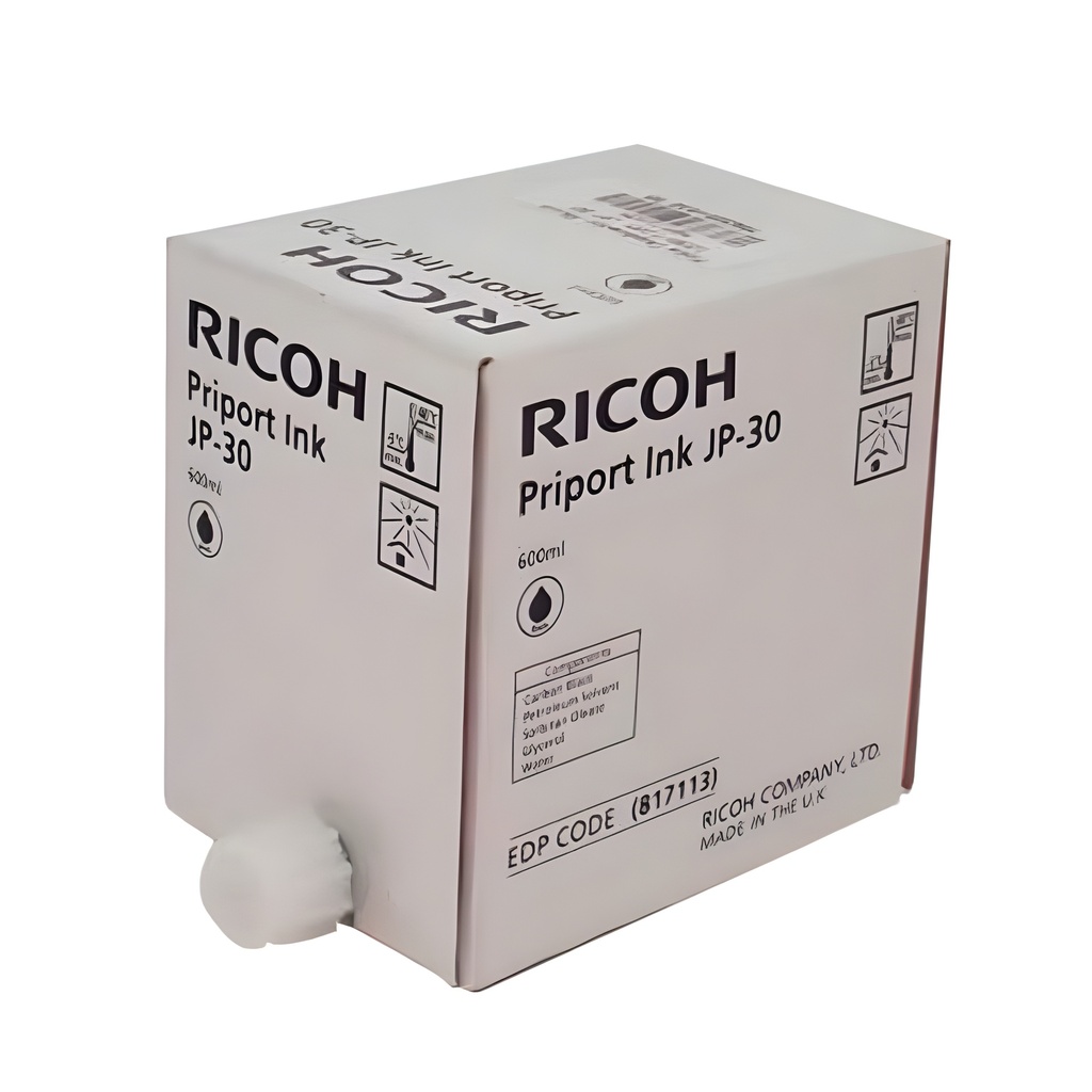 CARTUCHO DE TINTA ( JP-30 ) NEGRO ORIGINAL  RICOH