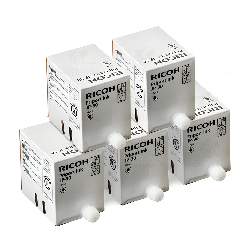 CARTUCHO DE TINTA ( JP-30 ) NEGRO ORIGINAL  RICOH