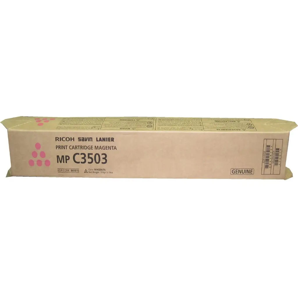 CARTUCHO DE TONER MAGENTA ORIGINAL  RICOH MP C3003 / MP C3503 / MP C3004 / MP C3504