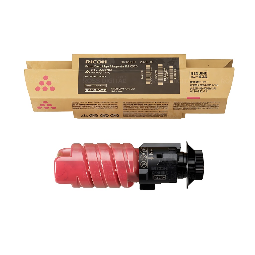 CARTUCHO DE TONER MAGENTA IM C320 F