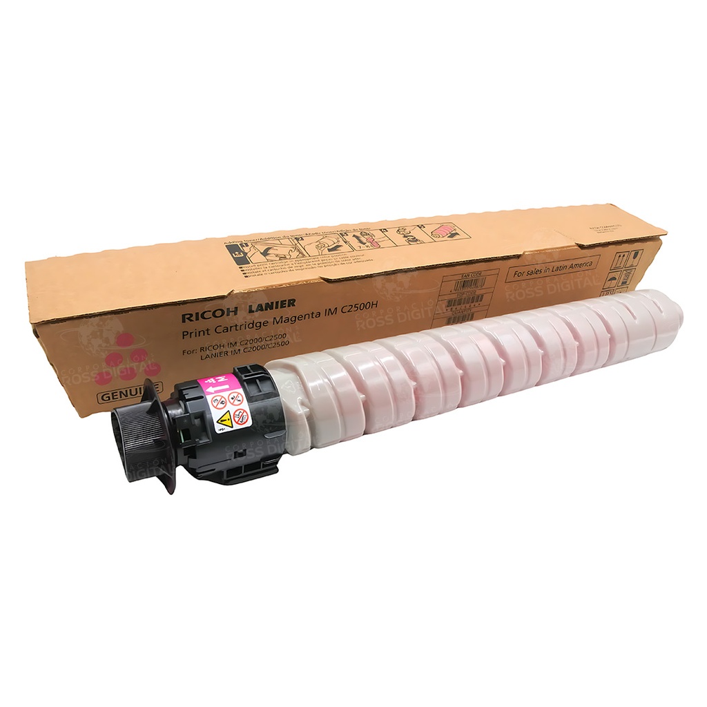 CARTUCHO DE TÓNER RICOH IM C2500 MAGENTA ORIGINAL