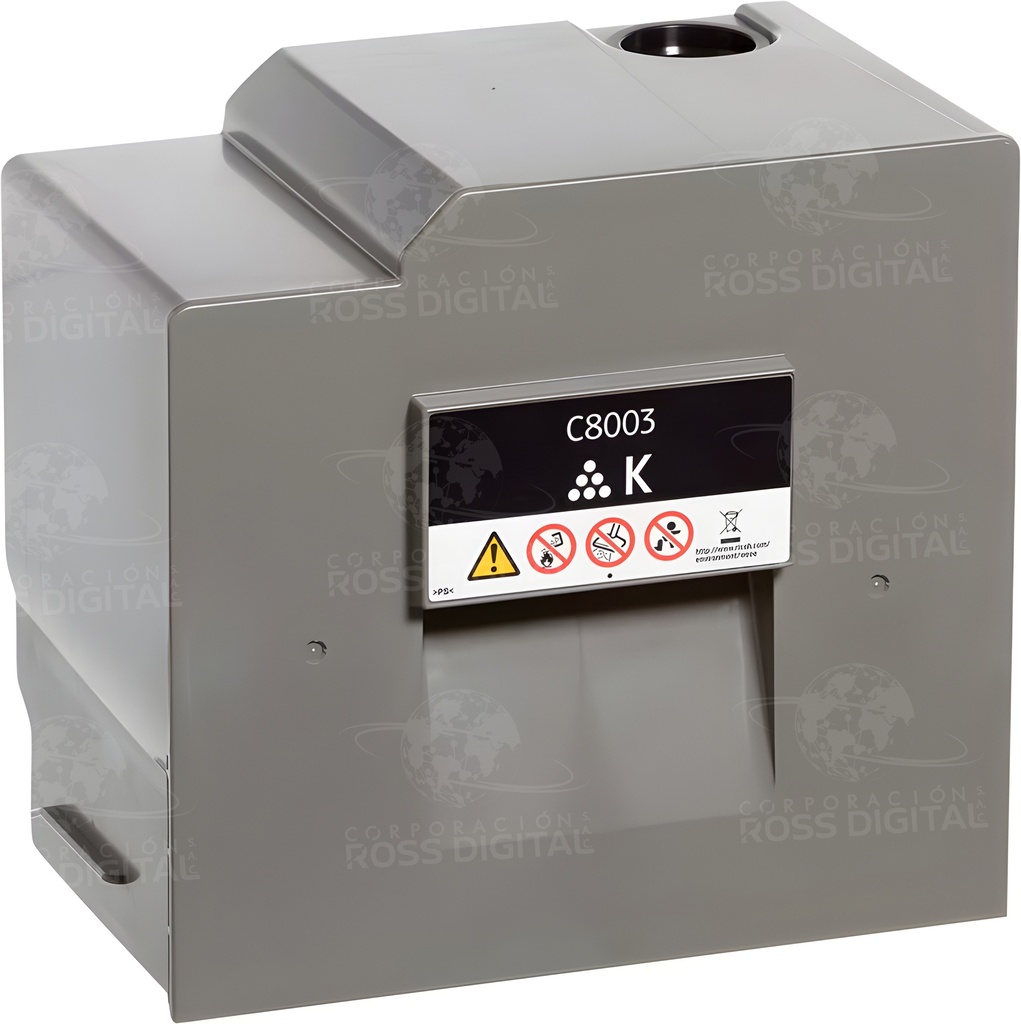 CARTUCHO DE TÓNER RICOH MP C8003 NEGRO ORIGINAL