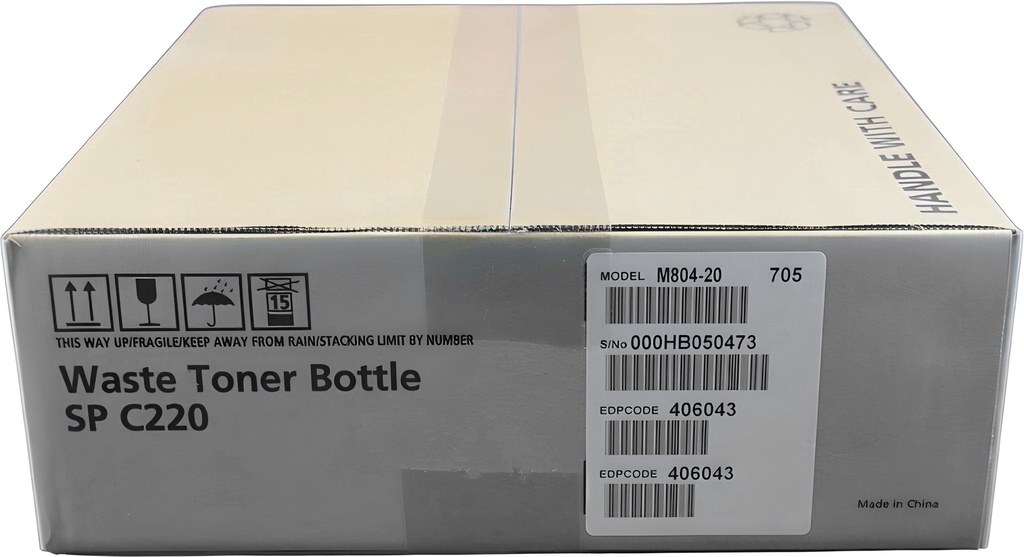 BOTELLA DE TÓNER RESIDUAL ORIGINAL RICOH 406043 (TYPE 220)