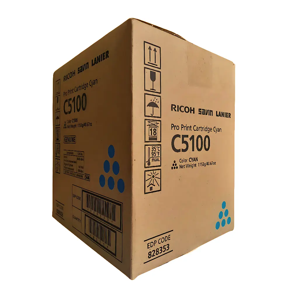 CARTUCHO DE TÓNER RICOH PRO C5100 CIAN ORIGINAL
