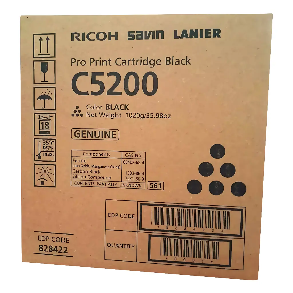 CARTUCHO DE TÓNER RICOH PRO C5200 NEGRO ORIGINAL