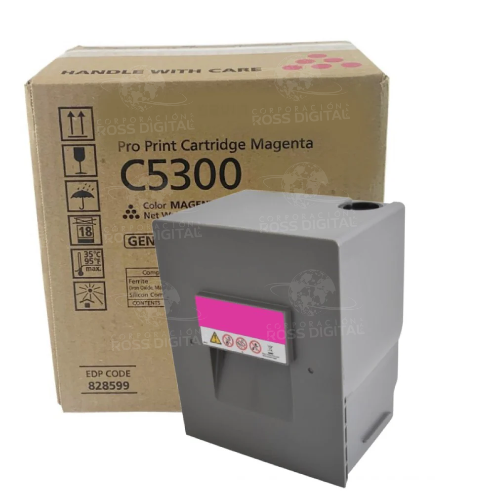 CARTUCHO DE TÓNER RICOH PRO C5300 MAGENTA ORIGINAL