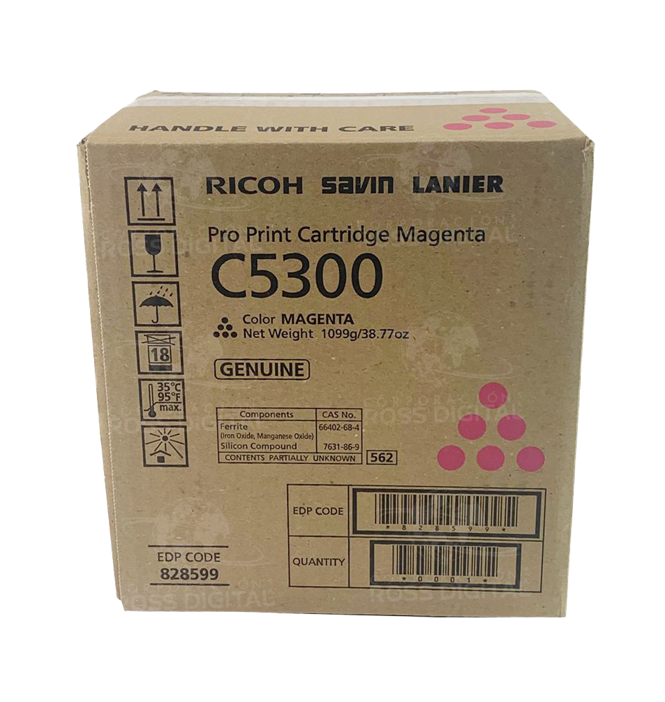 CARTUCHO DE TÓNER RICOH PRO C5300 MAGENTA ORIGINAL