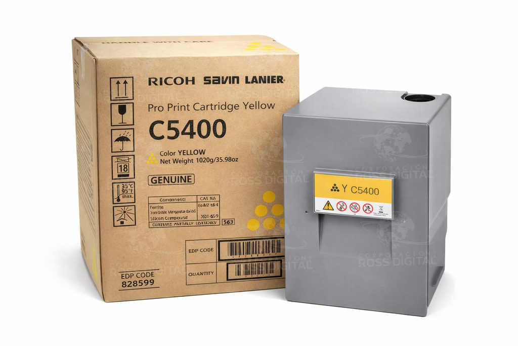 CARTUCHO DE TÓNER RICOH PRO C5400 AMARILLO ORIGINAL