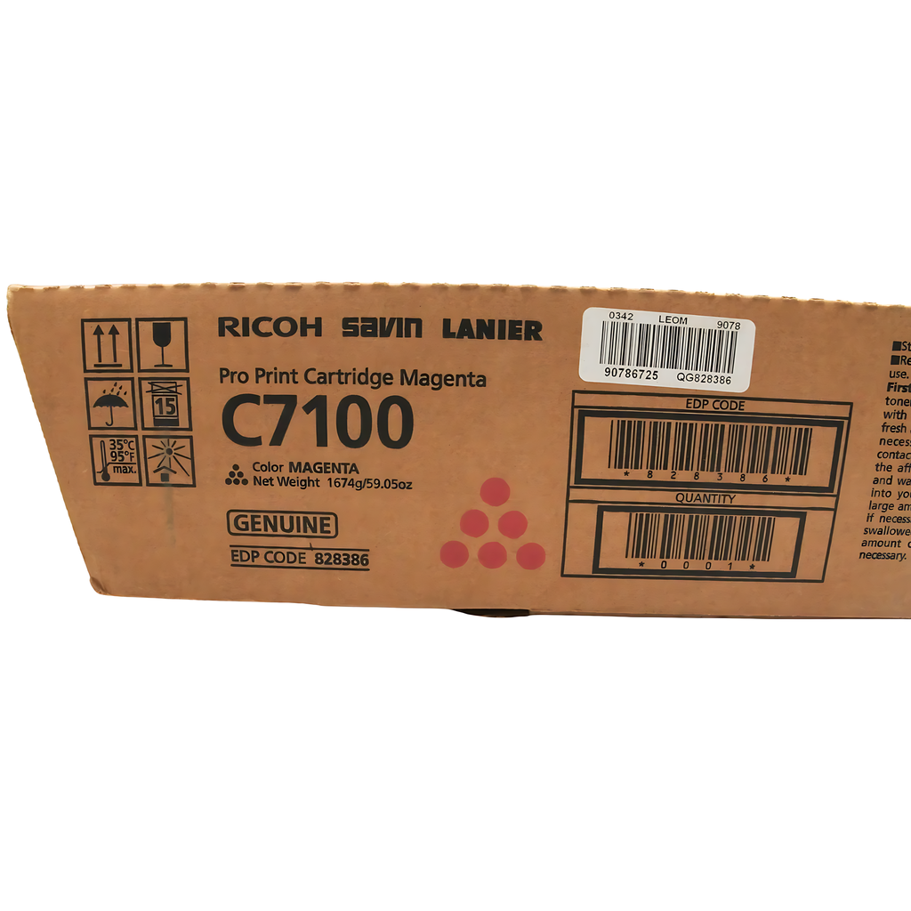 CARTUCHO DE TÓNER RICOH PRO C7100 MAGENTA ORIGINAL