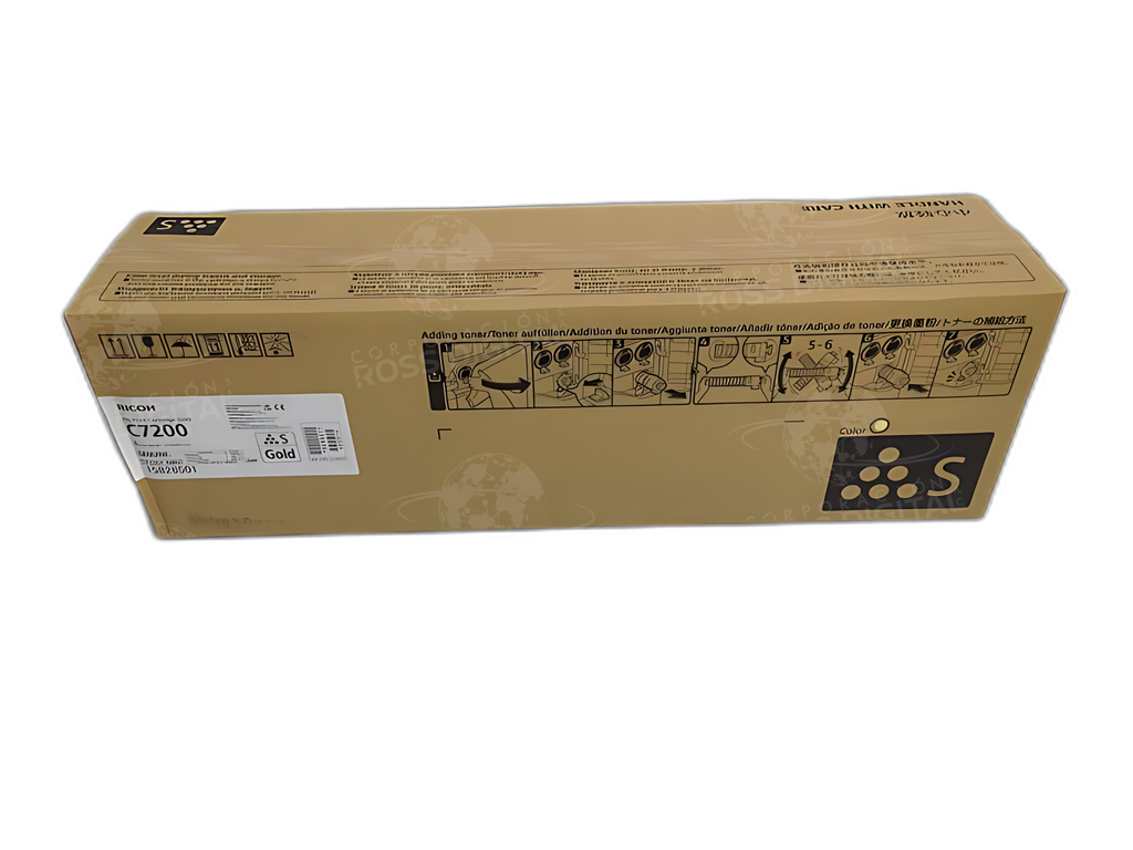 CARTUCHO DE TÓNER RICOH PRO C7200 DORADO ORIGINAL