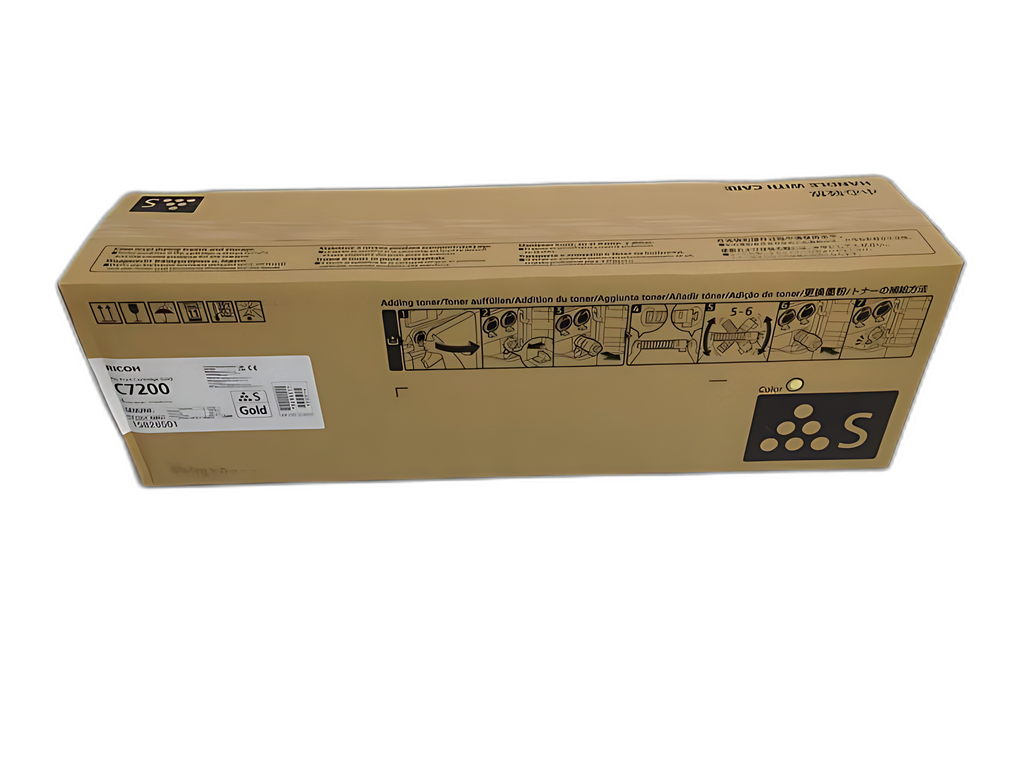 CARTUCHO DE TÓNER RICOH PRO C7200 DORADO ORIGINAL