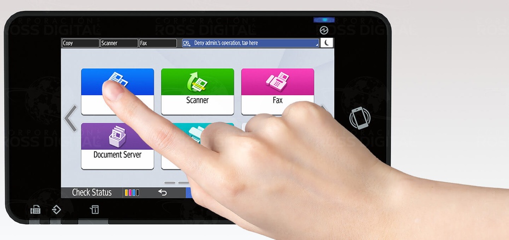  MULTIFUNCIONAL LASER NUEVO A COLOR MARCA RICOH, MODELO IM C320F