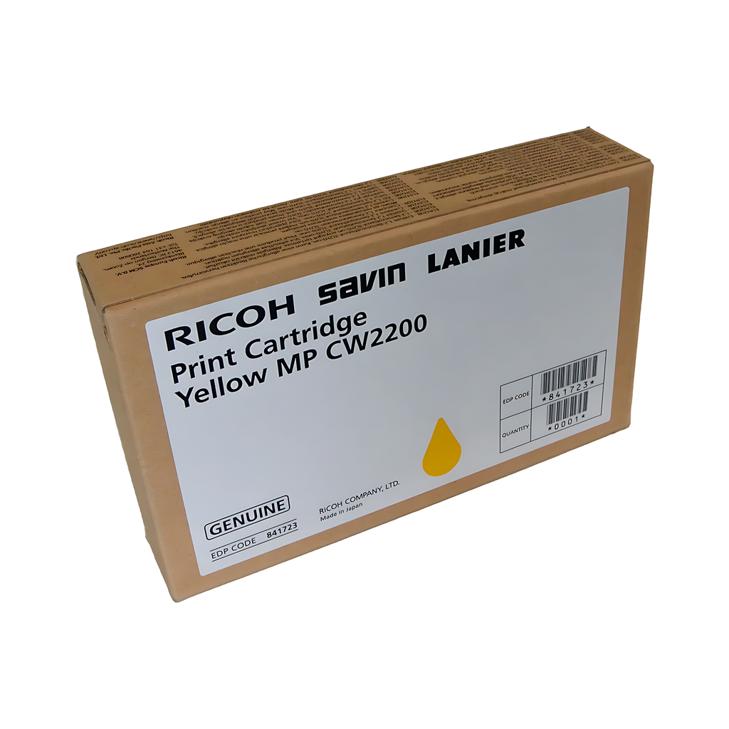 CARTUCHO DE TINTA RICOH MP CW 2200 - AMARILLO ORIGINAL