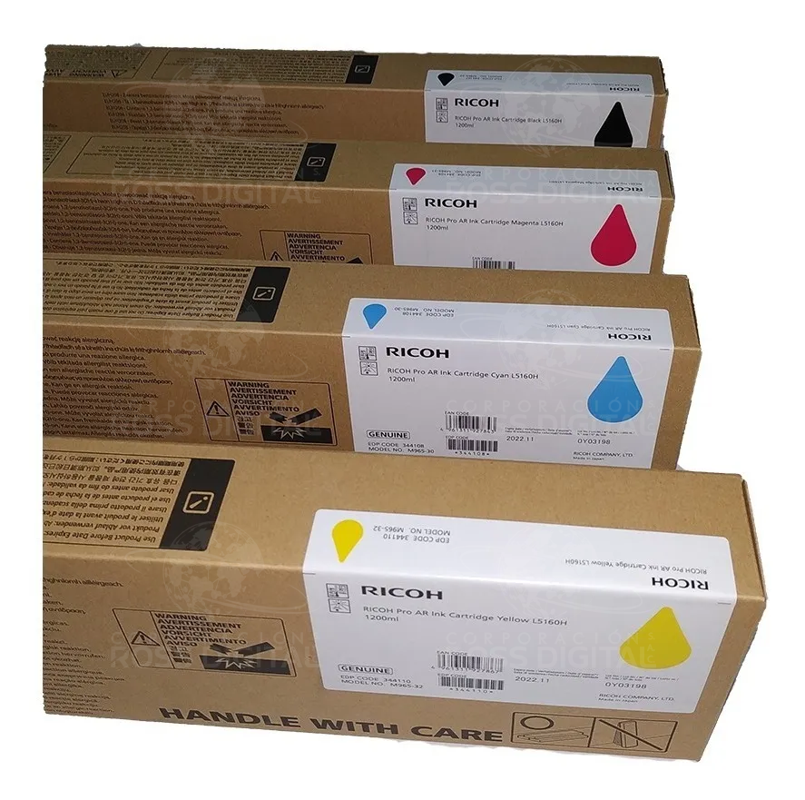 CARTUCHO DE TINTA RICOH PRO L5160 - CIAN ORIGINAL