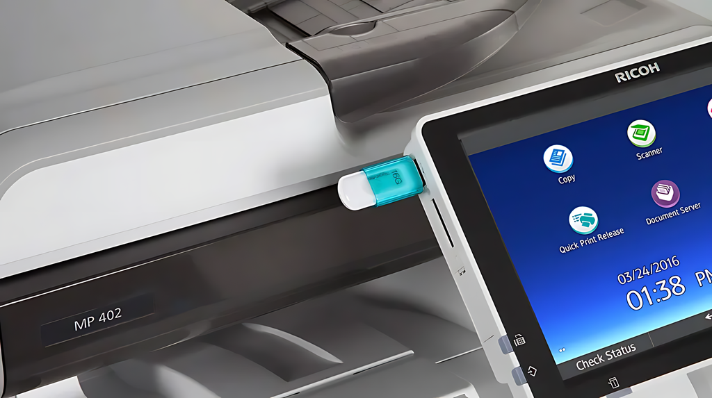 Fotocopiadora RICOH MP 402 – Impresora Láser Multifuncional Monocromática A4 Semi-Nueva