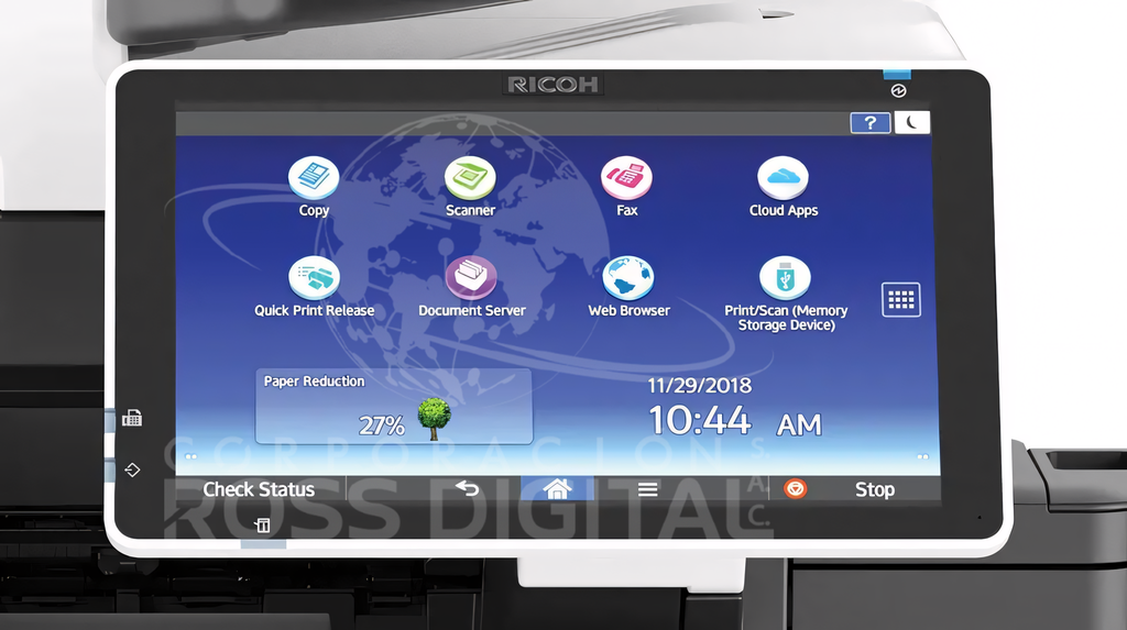 Fotocopiadora RICOH IM 430F – Impresora Multifuncional Láser Monocromática A4 Semi-Nueva