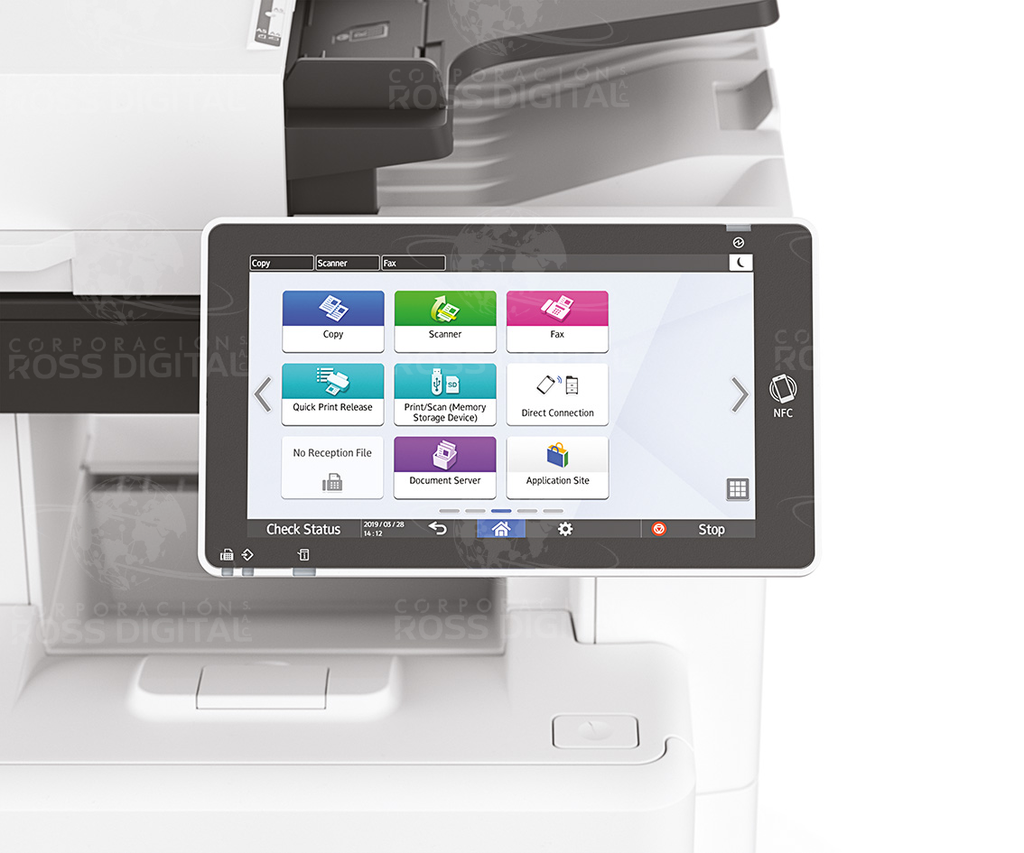 Fotocopiadora RICOH IM 550F, Multifuncional Láser Monocromática, A4 - SPDF