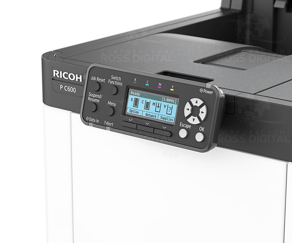 Impresora Láser RICOH P C600 a Color A4