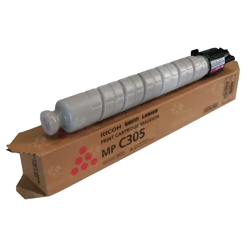 CARTUCHO DE TÓNER RICOH MP C305 MAGENTA ORIGINAL