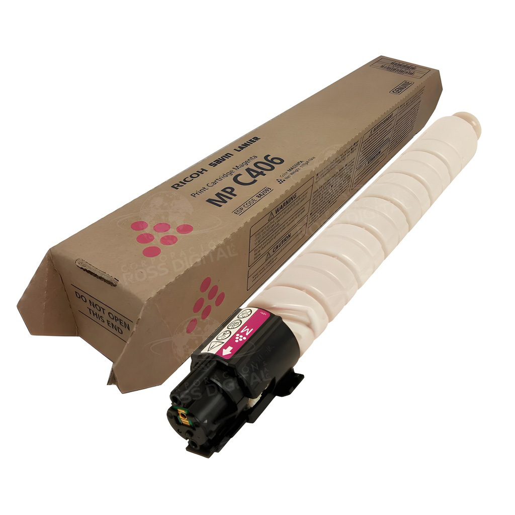 CARTUCHO DE TÓNER RICOH MP C406 MAGENTA ORIGINAL