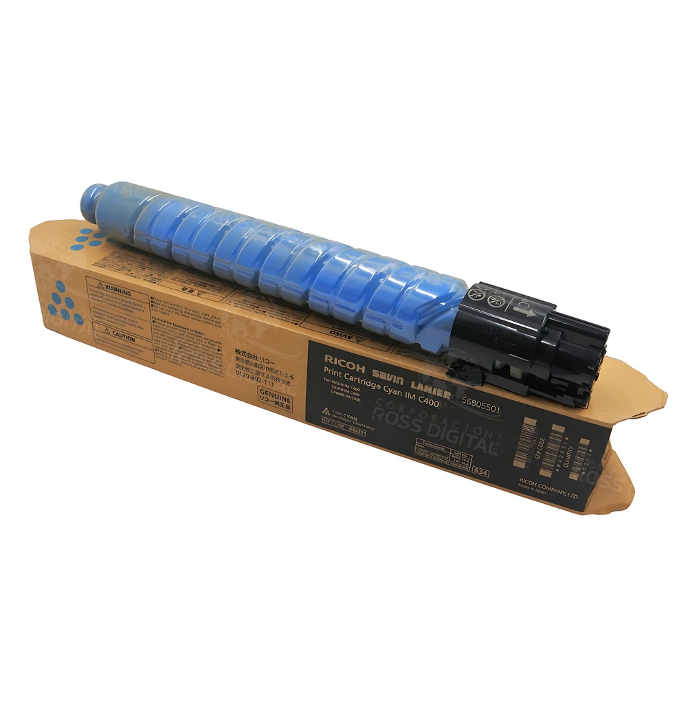 CARTUCHO DE TÓNER RICOH IM C400 CIAN ORIGINAL