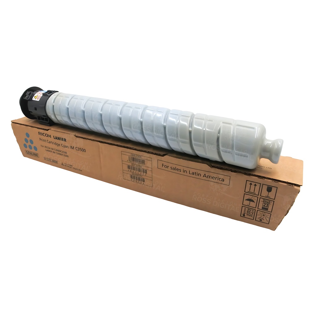 CARTUCHO DE TÓNER RICOH IM C3500 CIAN ORIGINAL