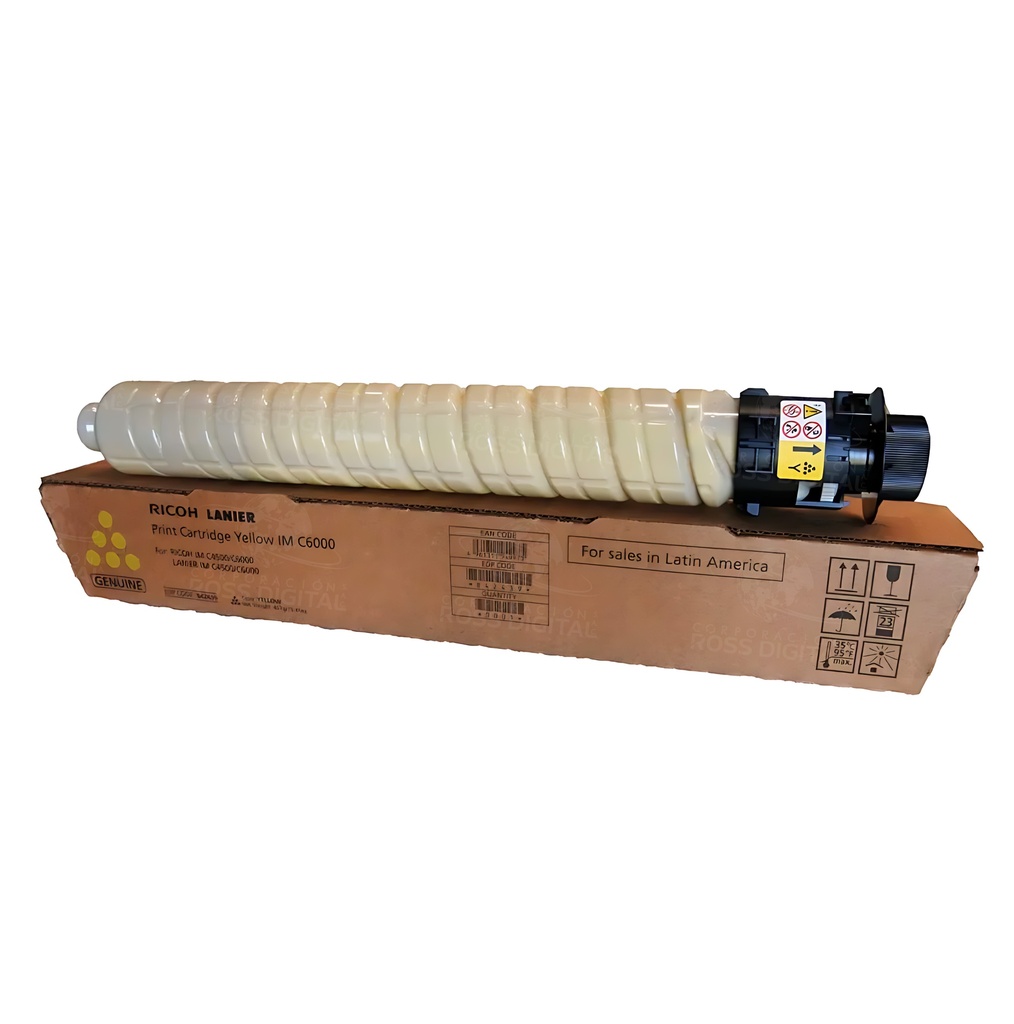 CARTUCHO DE TÓNER RICOH IM C6000 AMARILLO ORIGINAL