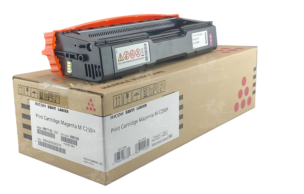 CARTUCHO DE TÓNER RICOH M C250H MAGENTA ORIGINAL