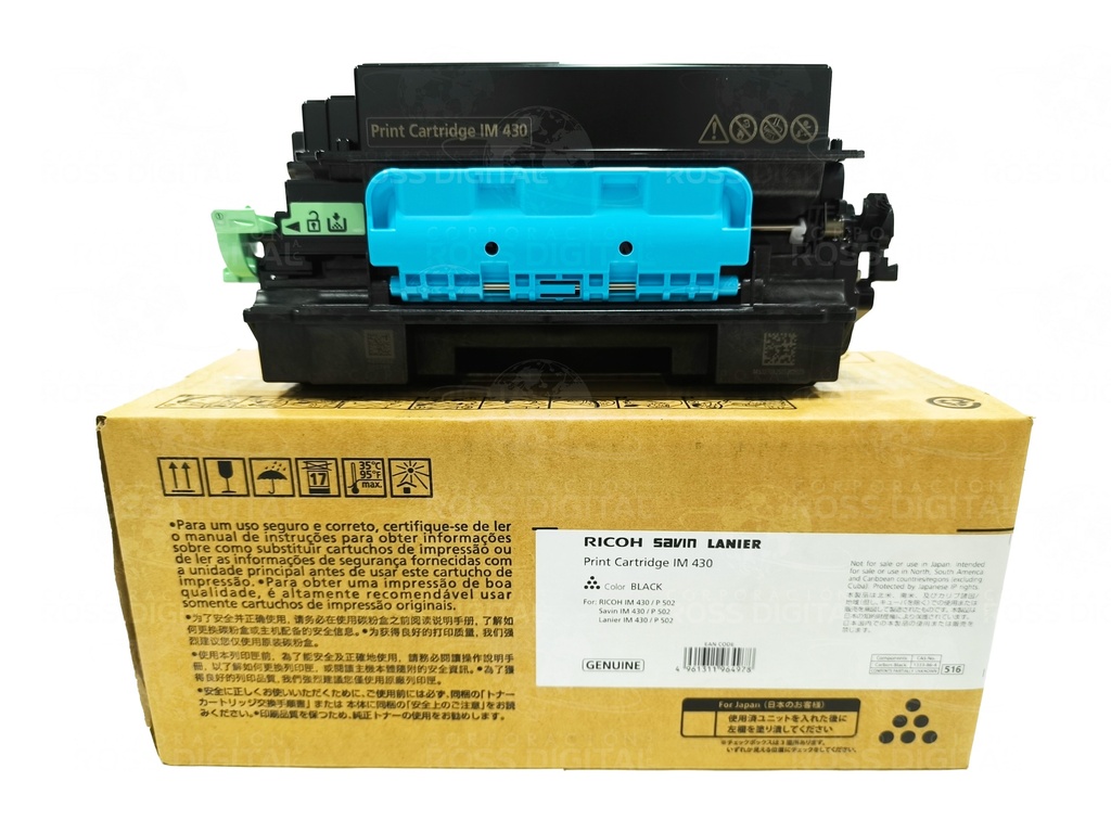 CARTUCHO DE TÓNER RICOH IM 430 F NEGRO ORIGINAL