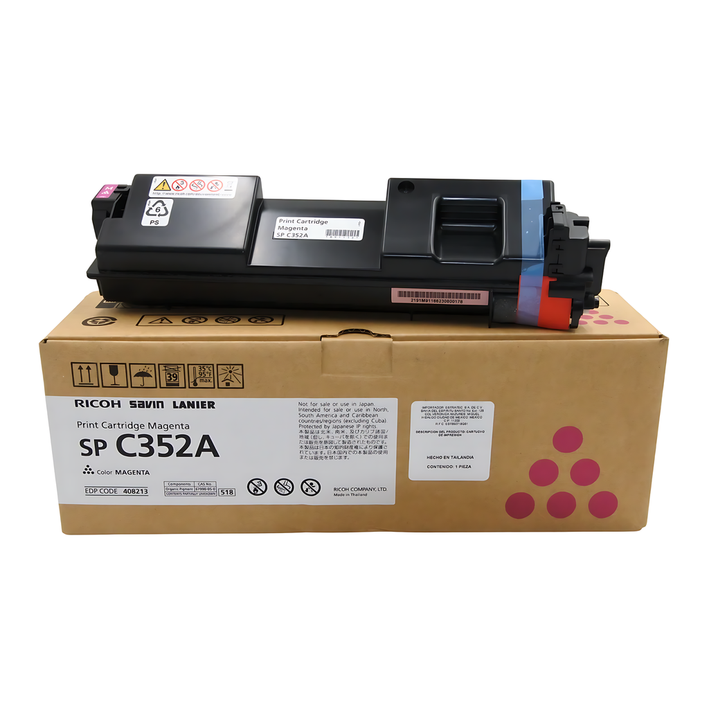  Cartucho De Toner Magenta Original  Ricoh Sp C352