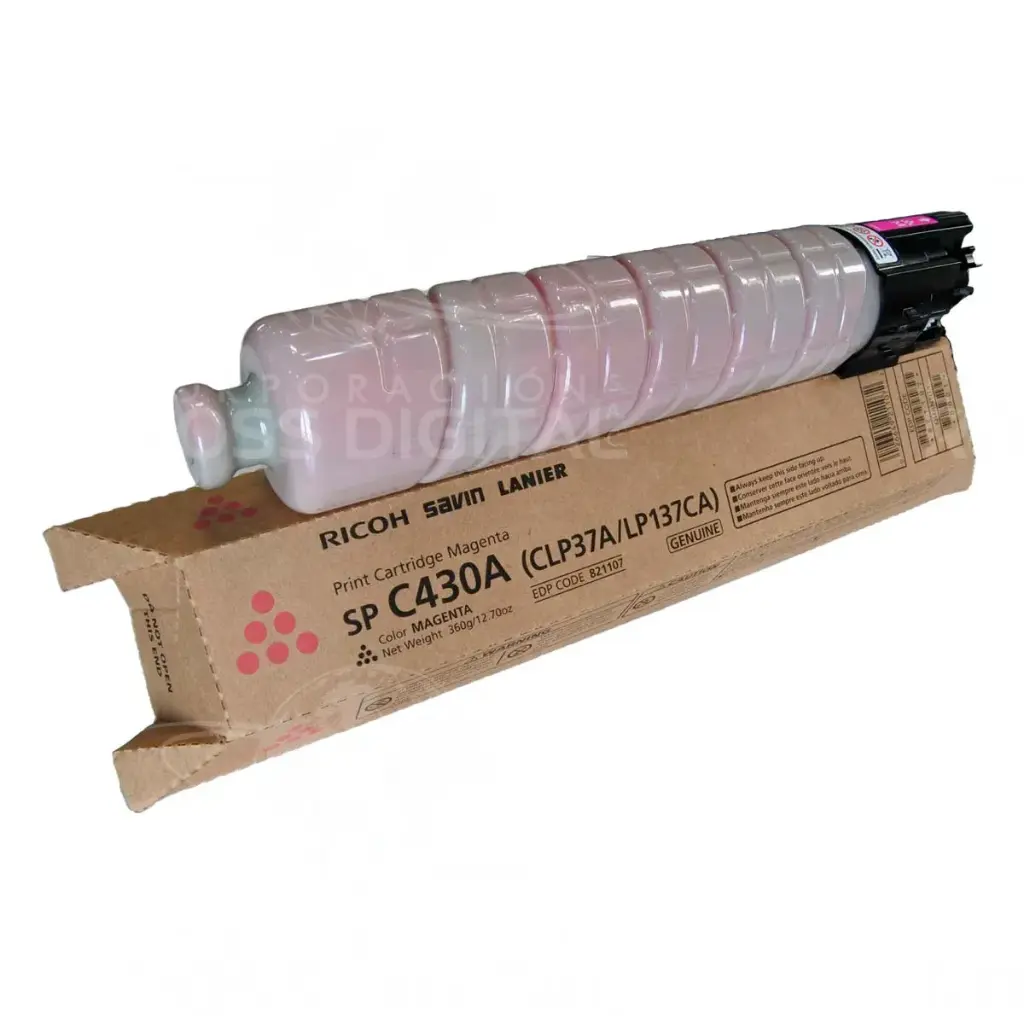Cartucho De Toner Magenta Original  Ricoh Sp C430 / Spc 431 / Sp C440