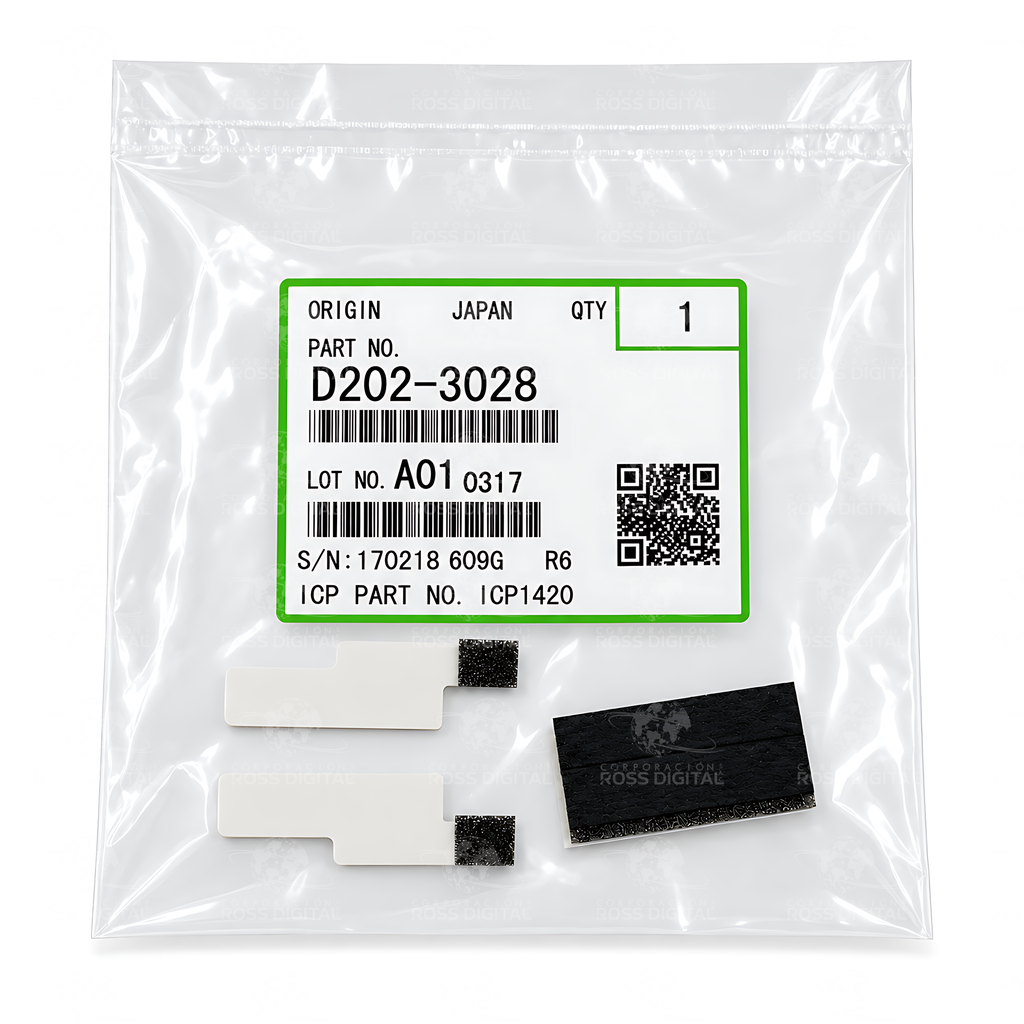 Kit De Sellos Del Conjunto Del Revelador Original Ricoh