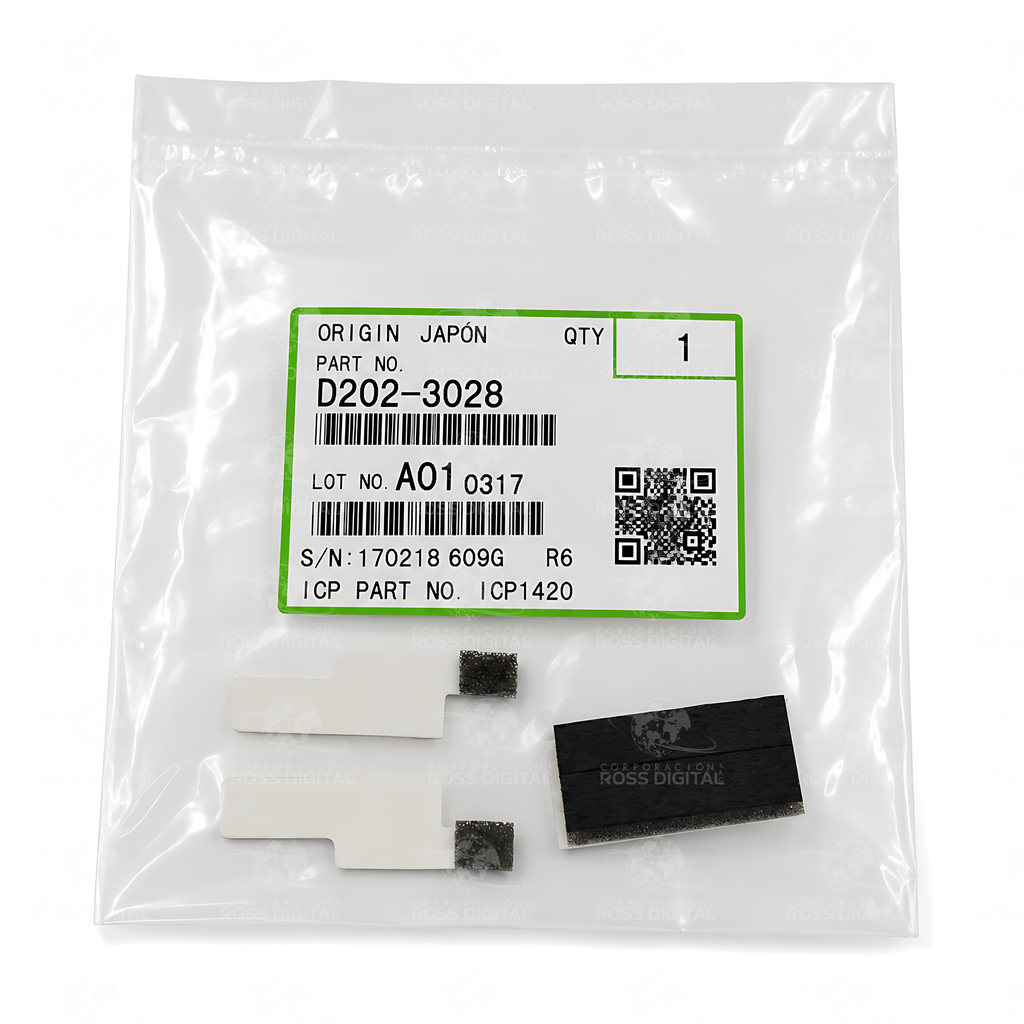 Kit De Sellos Del Conjunto Del Revelador Original Ricoh