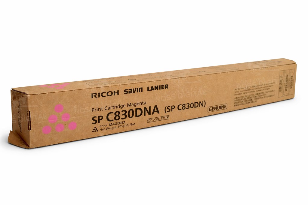 CARTUCHO DE TONER MAGENTA ORIGINAL  RICOH SP C830DN / SP C831DN 